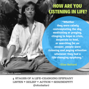 Want An Epiphany? First Step: LISTENING